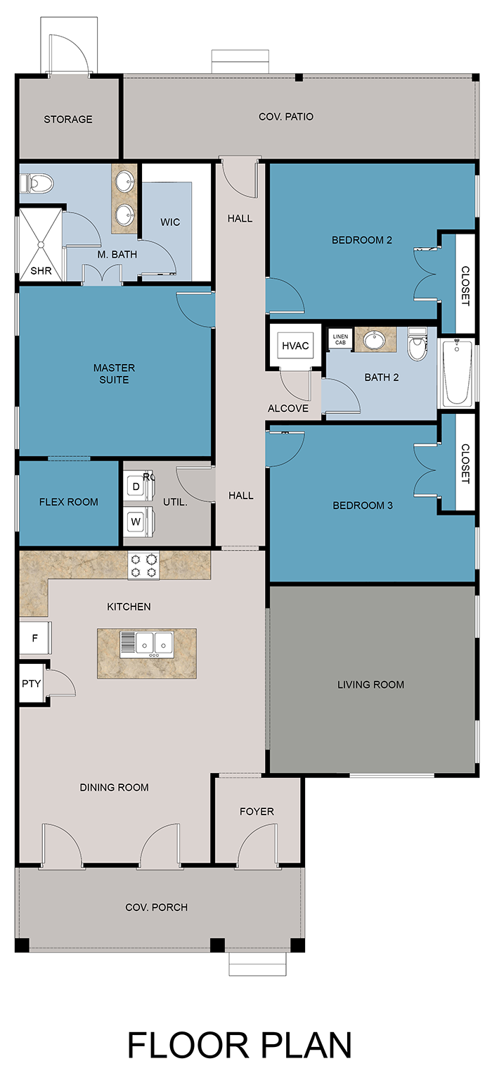 Madison floor plan